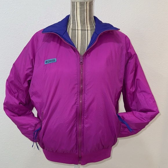 Columbia Double Sided Puffer Jacket Large - Picture 2 of 7